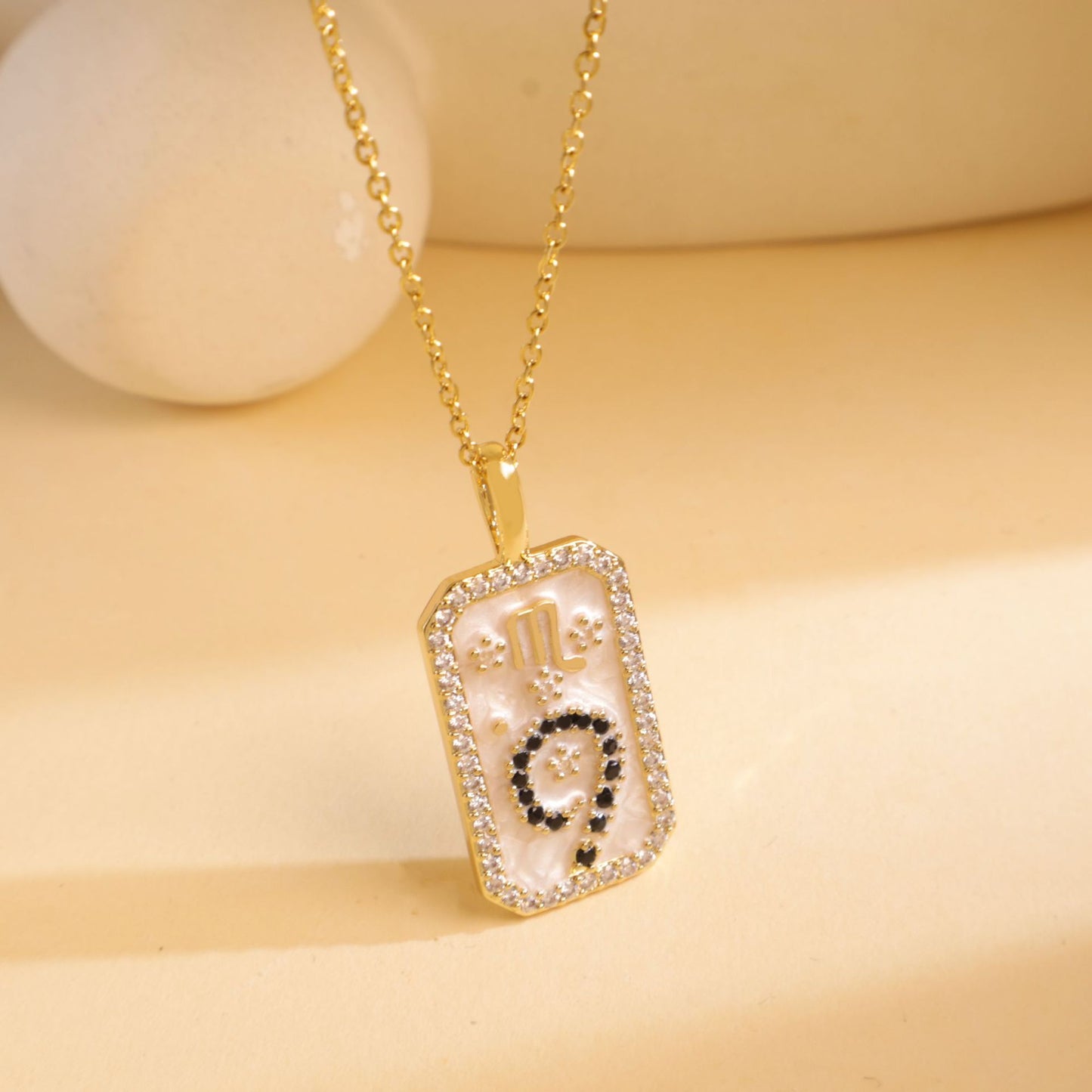 Constellation Color Zircon Female Special Interest Necklaces