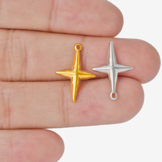 Steel Minimalist Star Handmade Jewelry Accessories Pendants