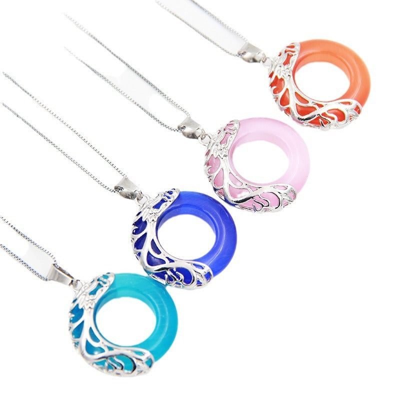 Sun Moon Guardian Retro Temperament Couple Pendants