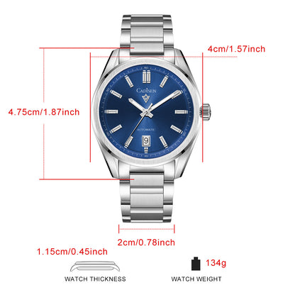 Men's Movement Fashion Business Watch Waterproof Mechanical Watches