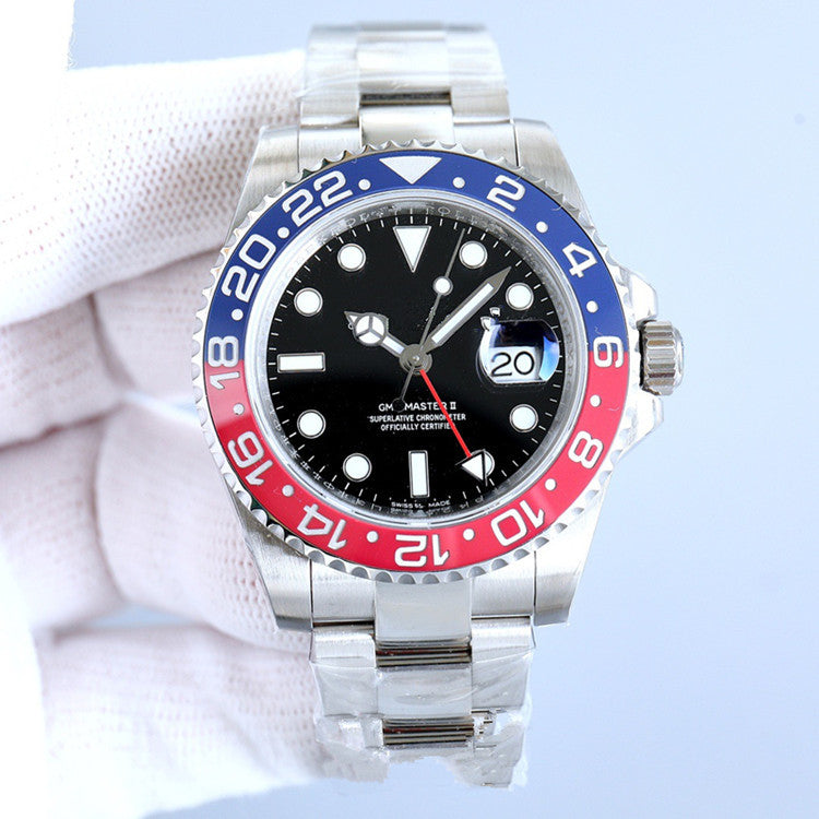 Times Greenwich Automatic Winding Watch Cola Sprite Mechanical Watches