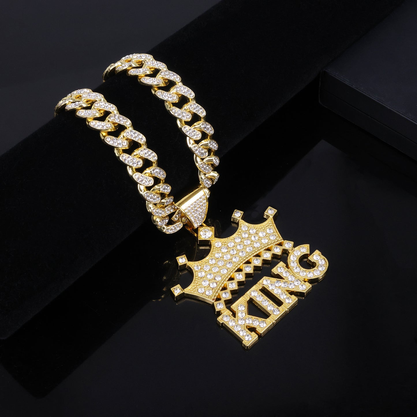 Women's & Men's Diamond Inlaid With Hip Hop Cool Pendants