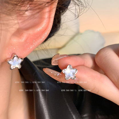 Colorful Aurora Star Ear Female Design Earrings