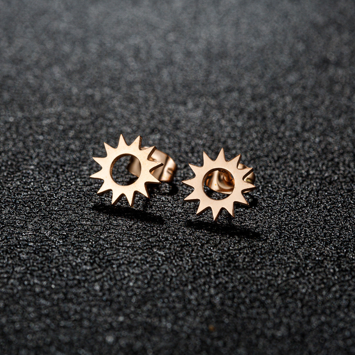 Stainless Steel Football Baseball Rugby Fashion Earrings
