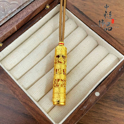 Gold Shop High Color Protection Ancient Style Alluvial Pendants