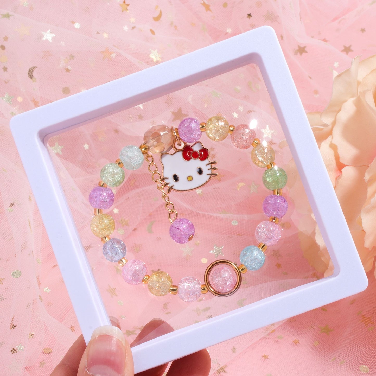 Floral Beaded Colorful Cartoon Boxed Accessories Bracelets