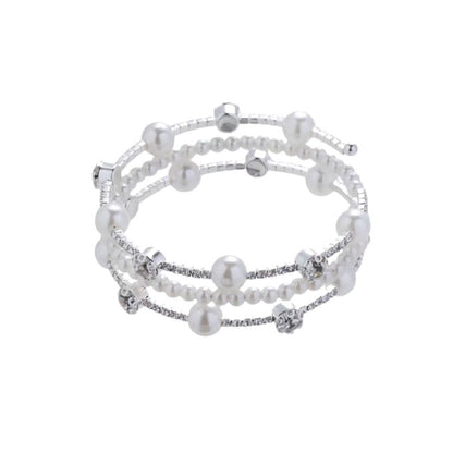Rhinestone Pearl Female Light Luxury Minority High-grade Exquisite Bracelets