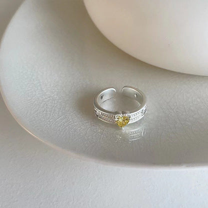 Women's Simple Design Small Pieces Of Sier Pearl Rings