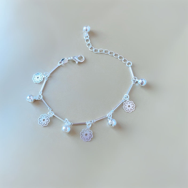Female Korean Style Simple Imitation Sier Bracelets