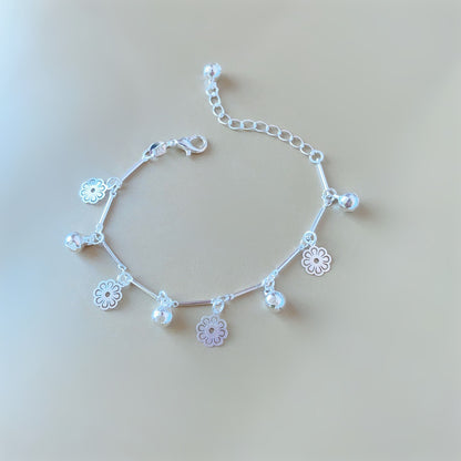 Female Korean Style Simple Imitation Sier Bracelets