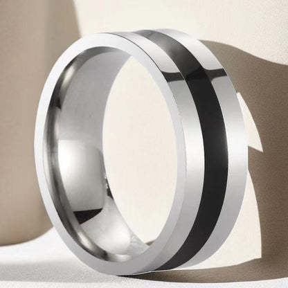 Men's Steel Niche Electroplating Domineering Wind Stainless Rings