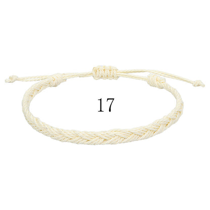 Waterproof Wax Line Woven Boho Surfing Bracelets