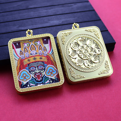 Fifth Master Small Yellow God Wealth Pendants