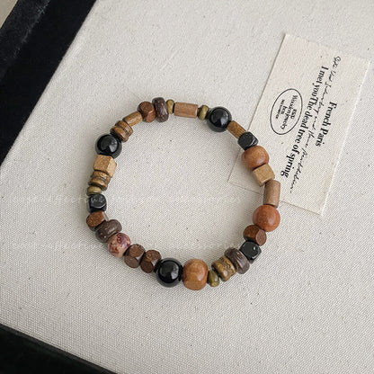 Style Ancient Bamboo Beaded Butterfly Female Design Bracelets