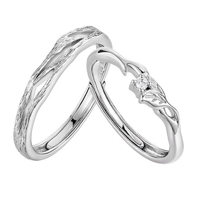 Women's Light Luxury Romantic Design High-grade Open Rings