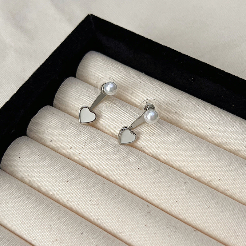 Women's Luxury Asymmetric Pearl Fashion Personality Elegant Niche Rings