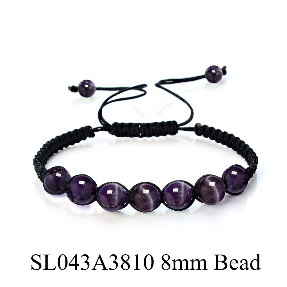 Men's Drawable Gift Emperor Lapis Amethyst Tigereye Bracelets