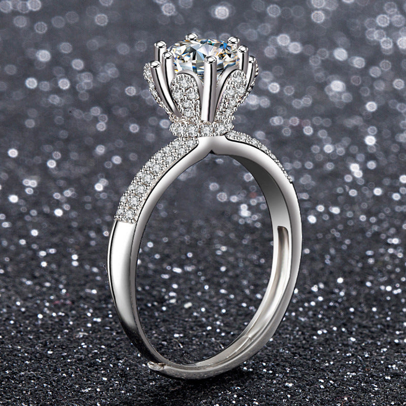 Beautiful Moissanite Live Streaming On Karat Rings