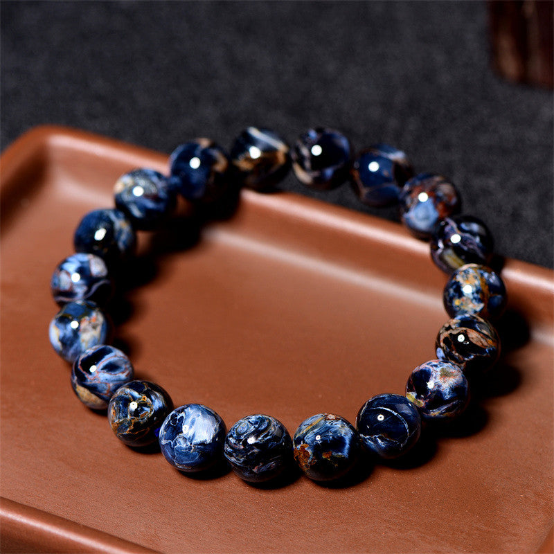 Natural Grade Blue Peter Stone Round Bracelets