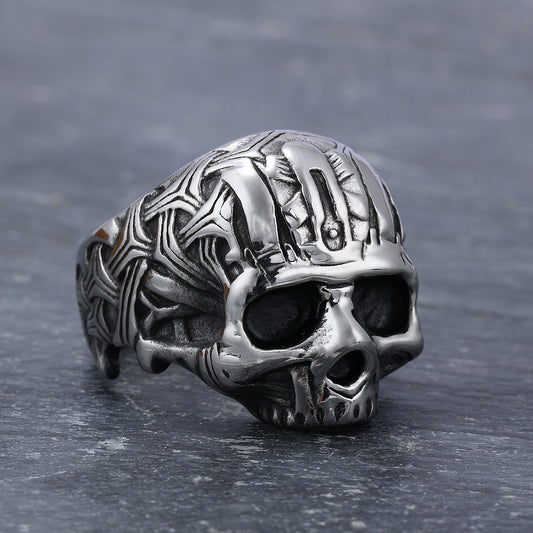 Women's & Men's Skull Stainless Steel Shape Titanium Rings