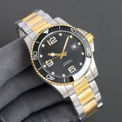 Men's Diving Watch Automatic Business Ceramic Luminous Mechanical Watches