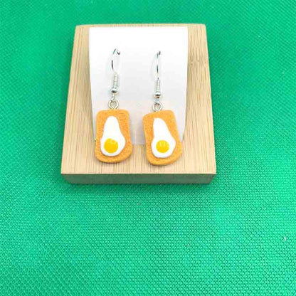 Ice Cream Candy Drink Resin Homemade Earrings