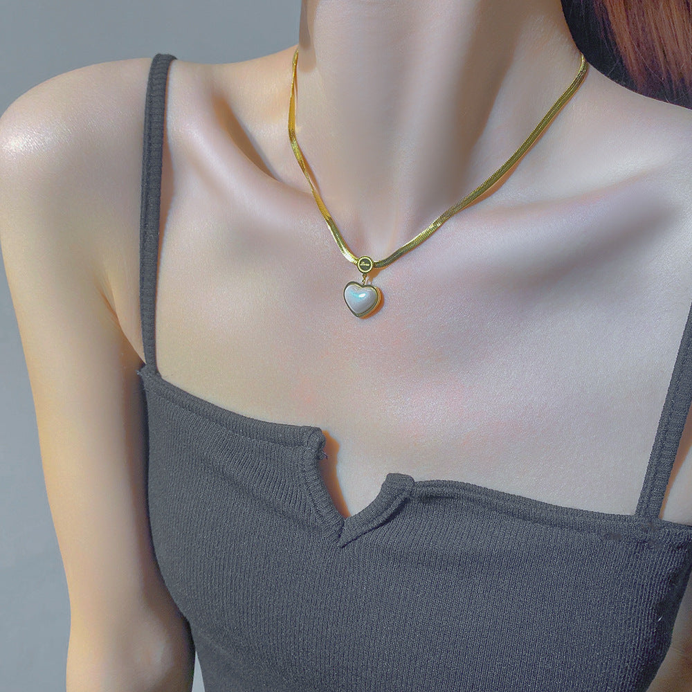 Luxury Earings Set Jewelry Temperament Clavicle Necklaces