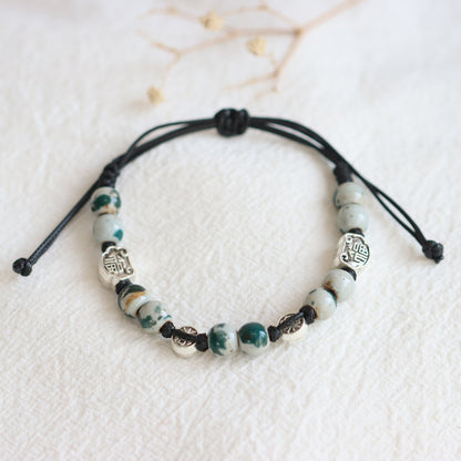 Chinese Style Fresh Ceramic Retro Ethnic Bracelets