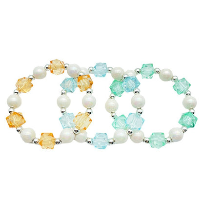 High-grade Large Pearl Crystal Irregular Accessories Bracelets