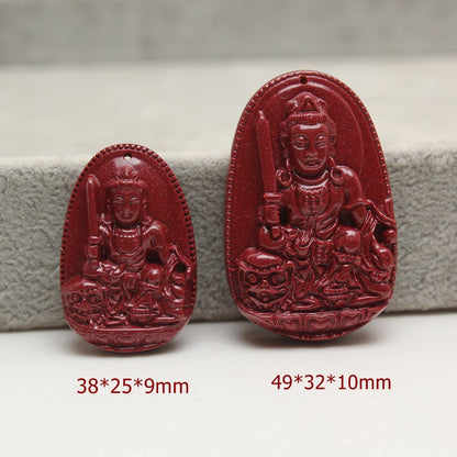 Saints Raw Ore High Content Purple Pendants