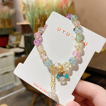 Boxed Beaded Colored Glaze Beads Jewelry Bracelets