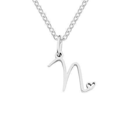 Letter Female Personalized Minority Clavicle Chain Necklaces