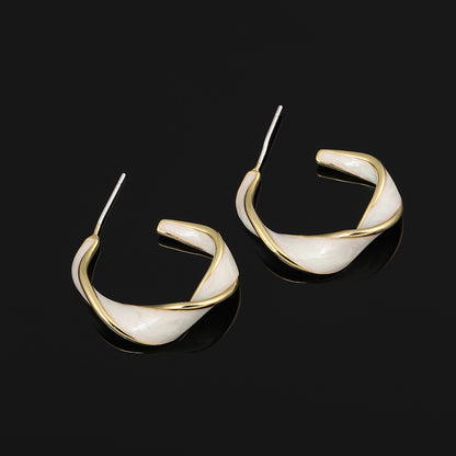 Coil Ear Clip No Pierced French Earrings