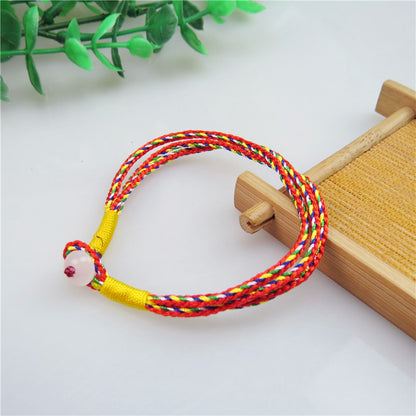 Festival Colorful Rope Ethnic Style Braiding Thread Bracelets