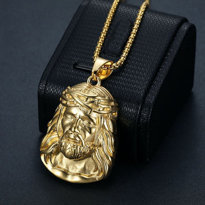 Ear Accessories Titanium Steel Vacuum Gold Pendants