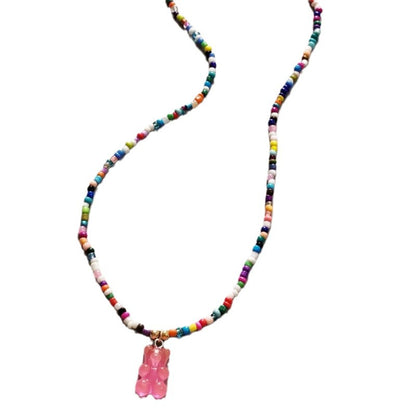 Summer Dopamine Color Indie Sweet Cute Necklaces