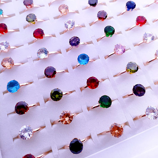 Small Jewelry Korean Style Popular Six Claw Rings