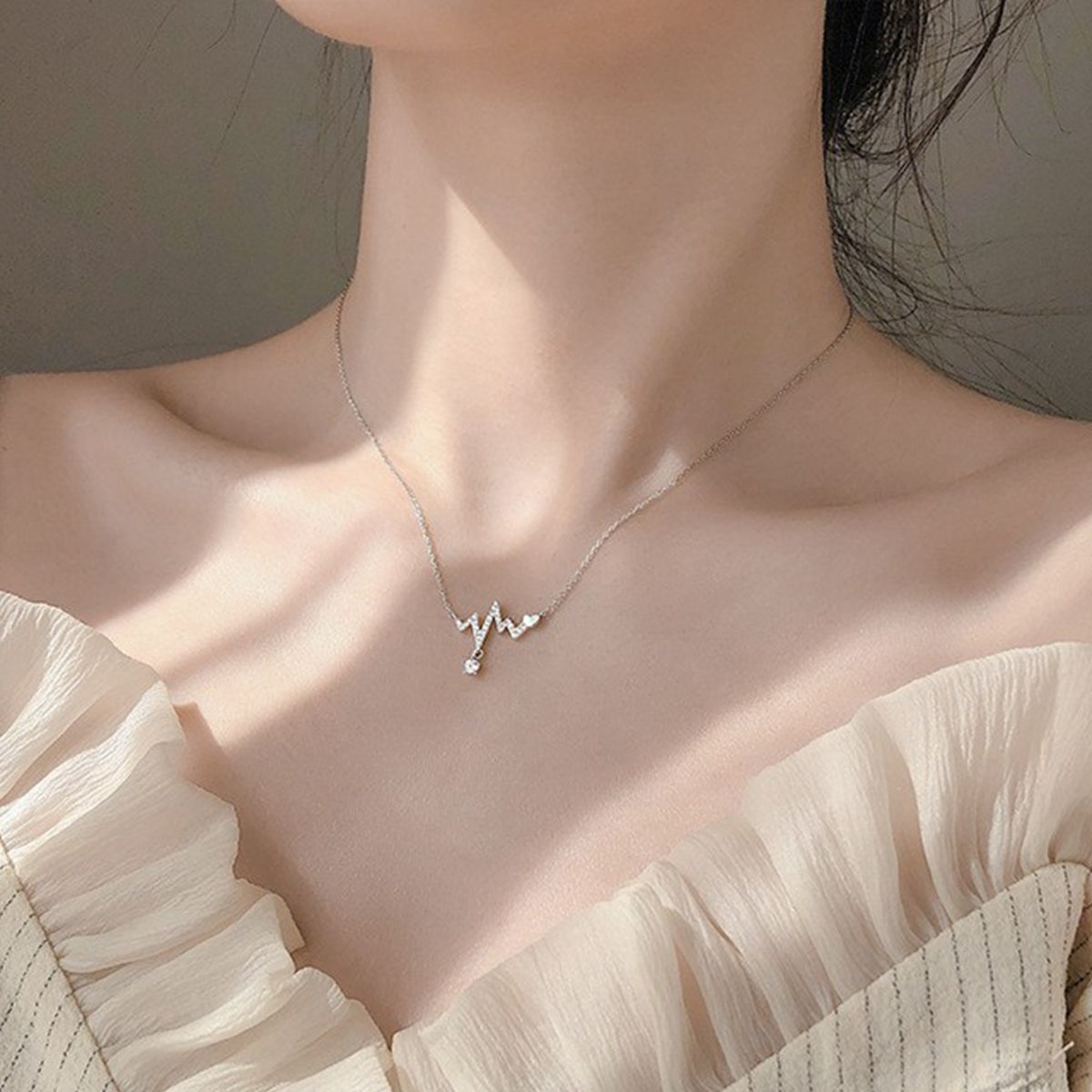 Women's Style Design Titanium Steel Ornament High Sense Light Luxury Necklaces