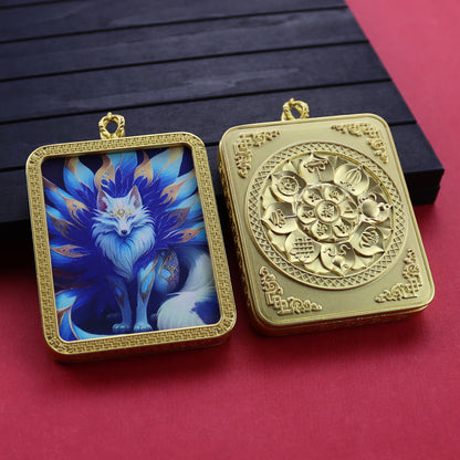 Ethnic Style Golden Fox Previous Life Pendants