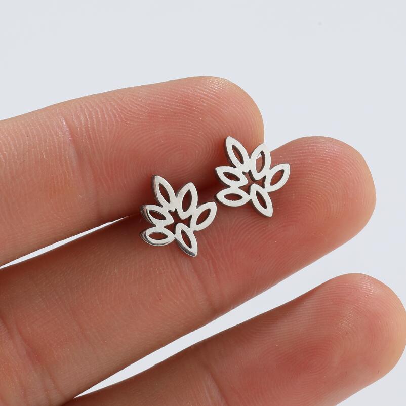 Style Personality Design Fashion Geometry Pattern Simple Star Earrings