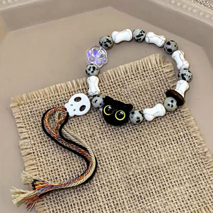 Women's & Men's Chinese Style Couple Ceramic Girlfriends Birthday Gifts Bracelets