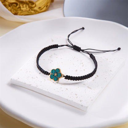 Small Flower Hand Weaving Female Dormitory Bracelets