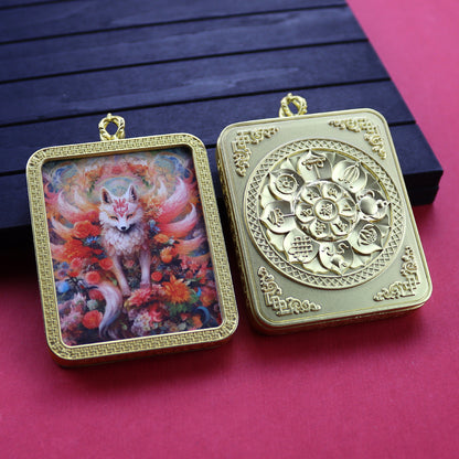 Ethnic Style Golden Fox Previous Life Pendants