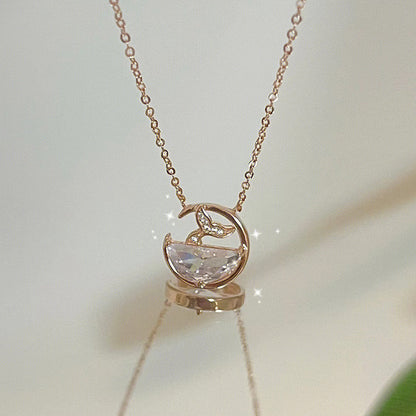 Drop Female Light Luxury Minority Design Necklaces