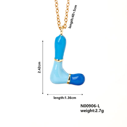 Elegant New English Letter Female Style Necklaces