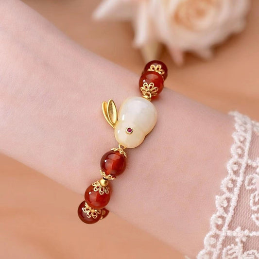 Hare Summer Lucky Beads Imitation Bunny Valentine's Bracelets