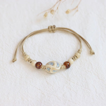 Chinese Style Fresh Ceramic Retro Ethnic Bracelets