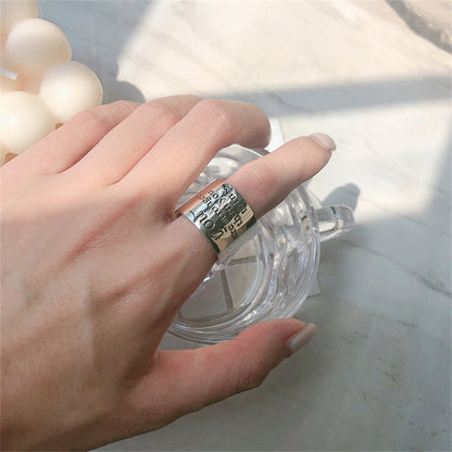 Female Niche High-grade Light Luxury Opening Rings