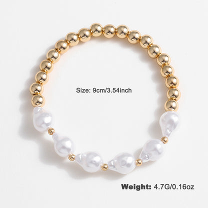 Beaded Three-piece Female Stylish Opening Spot Bracelets