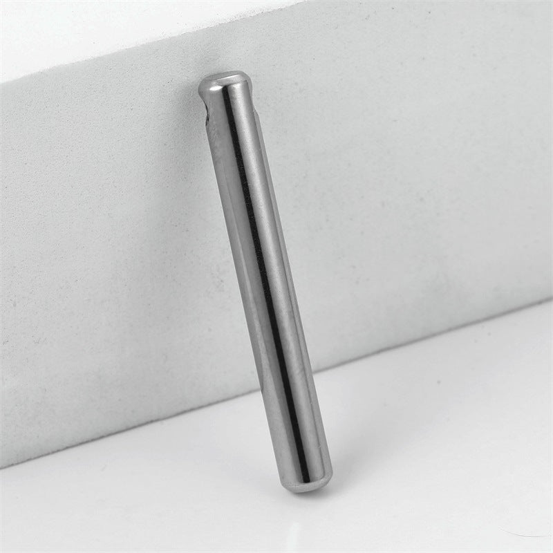 Mirror Stainless Steel Rectangular Cuboid Tag Pendants